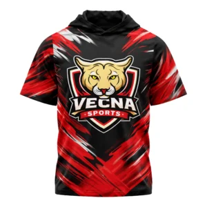 Custom Short Sleeve Hoodie Shooting Shirt