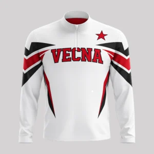 Custom Cuffless 1/4 Zip Warmup Jackets